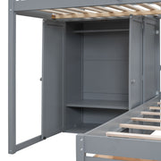 Bunk Bed With Wardrobe, Drawers - R&R Furniture Gallery (Fountain Valley, CA)