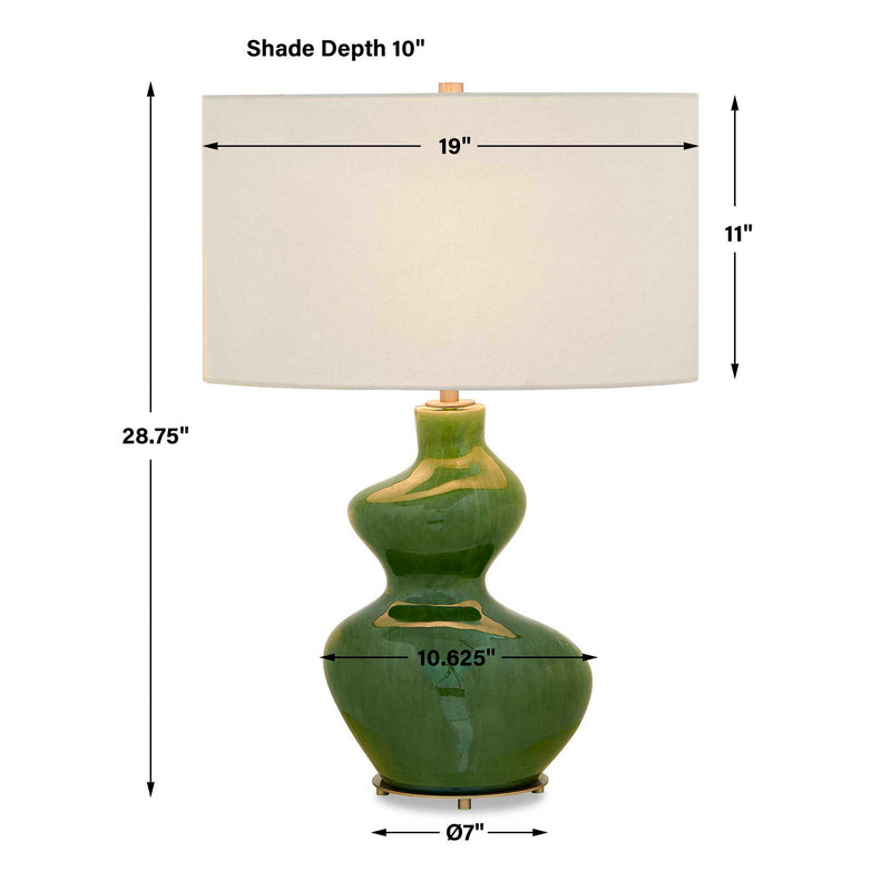Esall - Table Lamp - Green