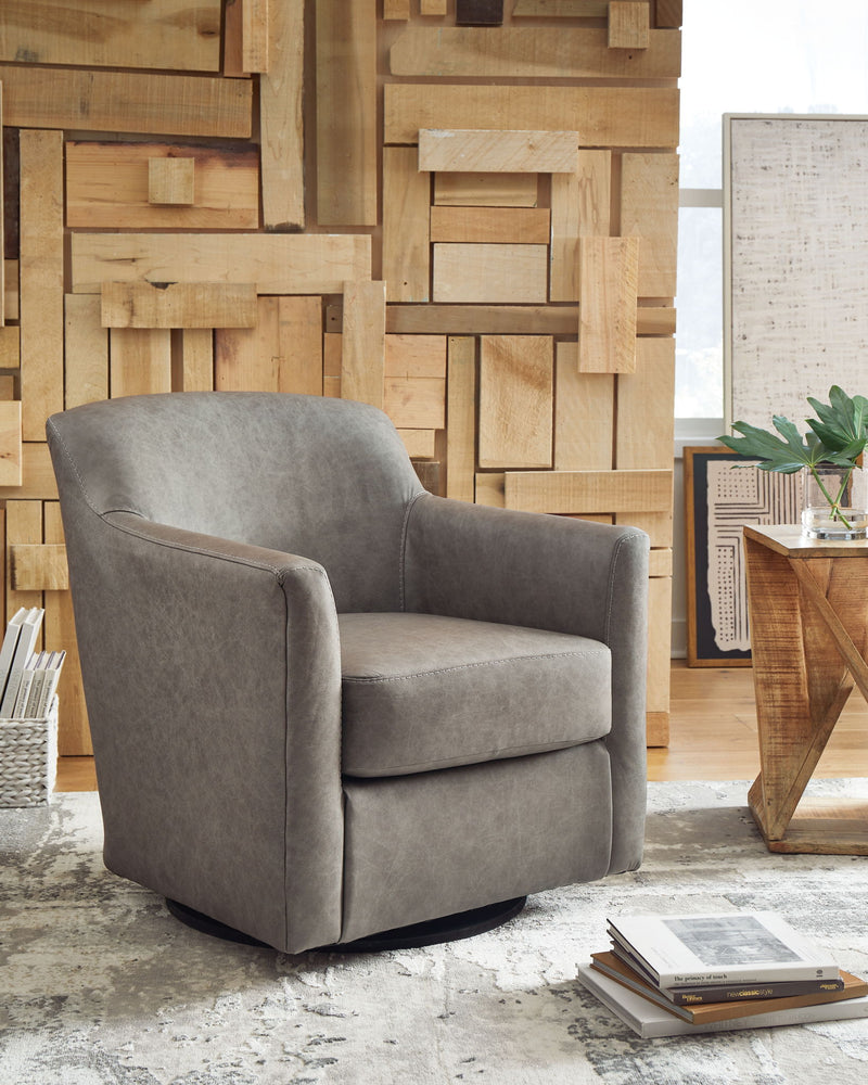 Bradney - Swivel Accent Chair - R&R Furniture Gallery (Fountain Valley, CA)