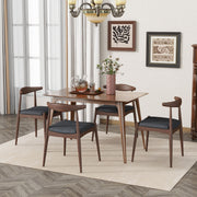 Retro Elegant 5 Piece Dining Set - R&R Furniture Gallery (Fountain Valley, CA)