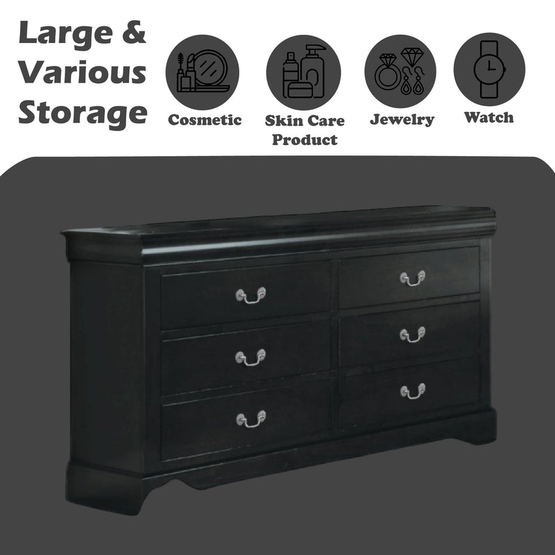 Louis Philippe III - Dresser, Durable Construction