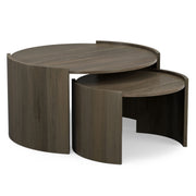Robin - 2 Piece Nesting Table - Gray - R&R Furniture Gallery (Fountain Valley, CA)