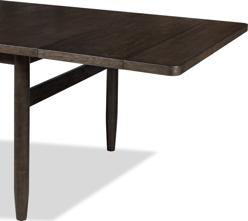 Rockport Double Extension Dining Table in Yin