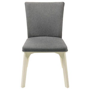 Jean - Upholstered Dining Side Chair (Set of 2) - Gray