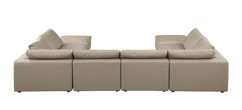 1100 - Top-Grain Italian Leather 8-Piece Sectional With Chaise