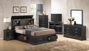 Traditional Style Bookcase Storage Bed - R&R Furniture Gallery (Fountain Valley, CA)
