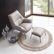 Jabel - Accent Chair & Ottoman - R&R Furniture Gallery (Fountain Valley, CA)