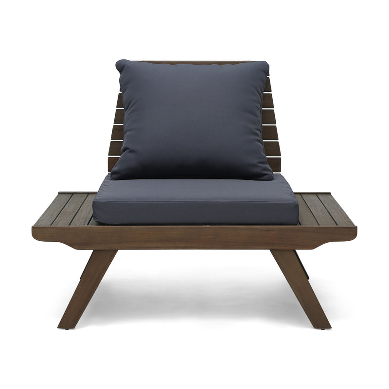Sedona - Outdoor Club Chair With Slatted Design - R&R Furniture Gallery (Fountain Valley, CA)