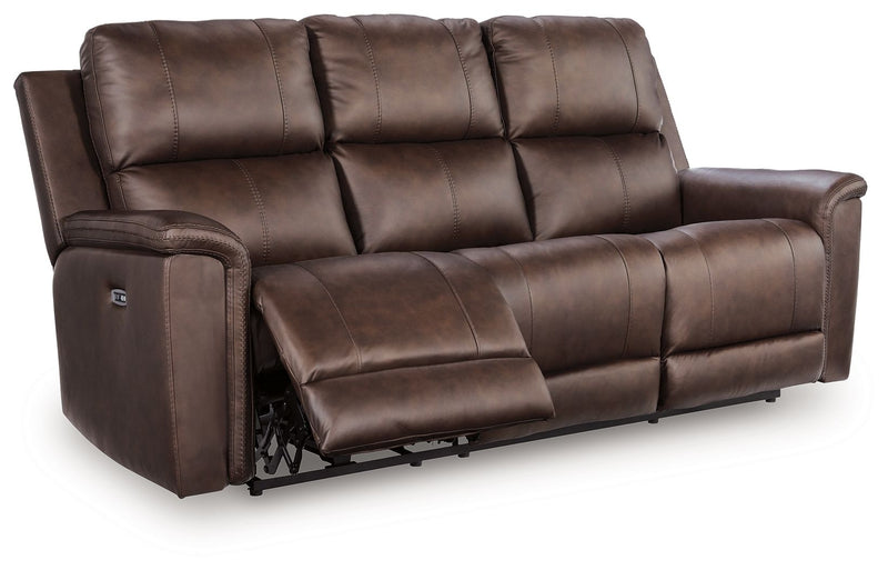 Bleckley - Power Reclining Sofa With Adjustable Headrest - R&R Furniture Gallery (Fountain Valley, CA)