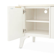 La Marisia - Media Cabinet - Creamy Pearl - R&R Furniture Gallery (Fountain Valley, CA)