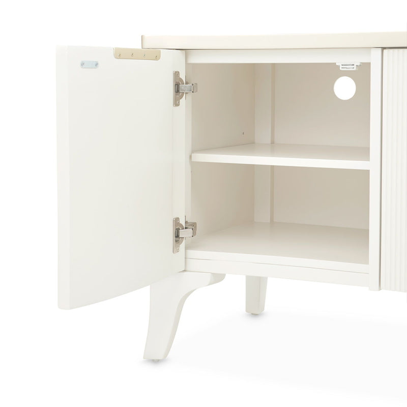 La Marisia - Media Cabinet - Creamy Pearl - R&R Furniture Gallery (Fountain Valley, CA)