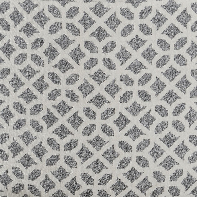 Round Ottoman - Gray - R&R Furniture Gallery (Fountain Valley, CA)
