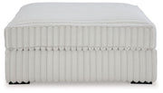 Stupendous - Oversized Accent Ottoman - Alloy - R&R Furniture Gallery (Fountain Valley, CA)