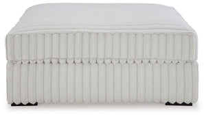 Stupendous - Oversized Accent Ottoman - Alloy - R&R Furniture Gallery (Fountain Valley, CA)
