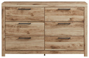 Hyanna - Six Drawer Dresser - Tan Brown - R&R Furniture Gallery (Fountain Valley, CA)