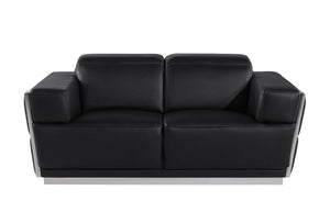 1111 - Leather Living Room Set - R&R Furniture Gallery (Fountain Valley, CA)