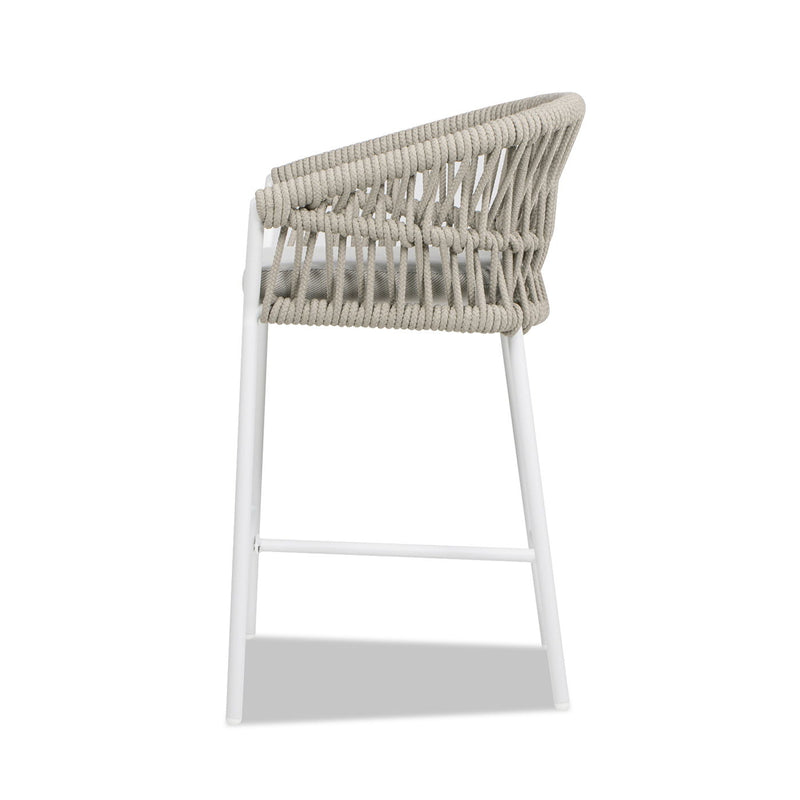 Maiden - Patio Counter Stool Sunproof Olefin (Set of 2) - R&R Furniture Gallery (Fountain Valley, CA)
