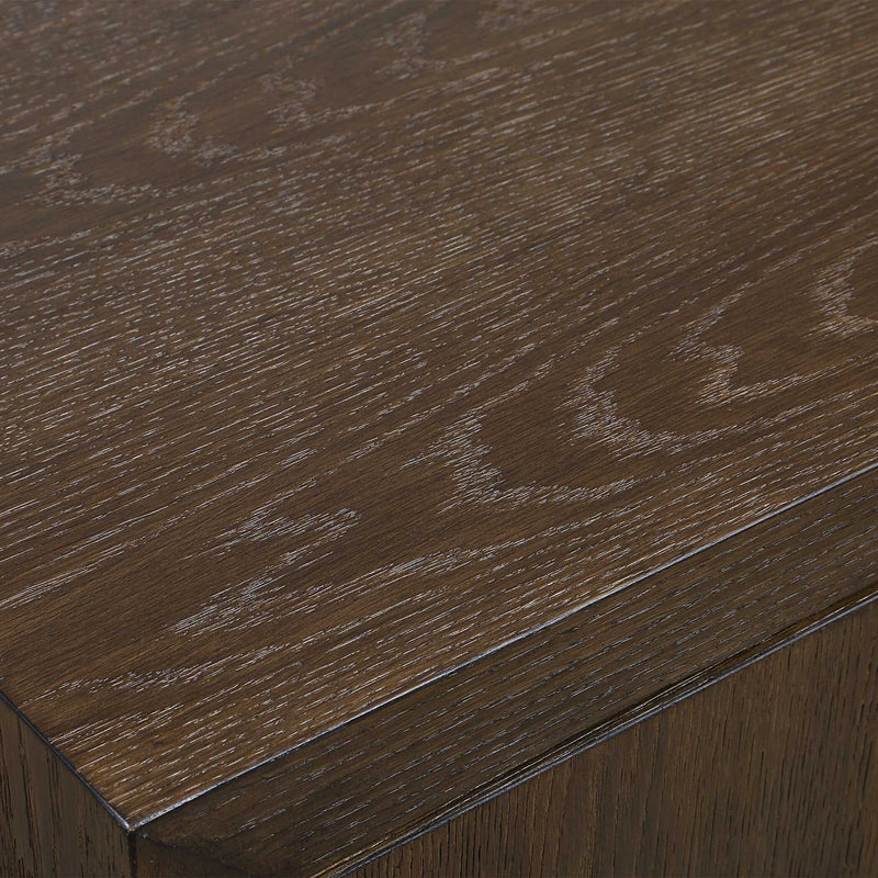 Mayenne - 2 Door Wood Cabinet - Oak