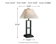 Deidra - Table Lamp (Set of 2) - R&R Furniture Gallery (Fountain Valley, CA)
