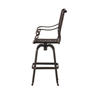 Cast Aluminum Bar Stool - Copper - R&R Furniture Gallery (Fountain Valley, CA)