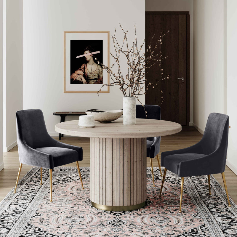 Beatrix - Velvet Side Chair - R&R Furniture Gallery (Fountain Valley, CA)