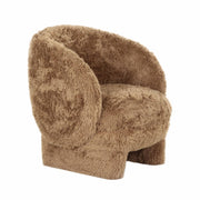 Kiki - Vegan Shearling Accent Chair - R&R Furniture Gallery (Fountain Valley, CA)