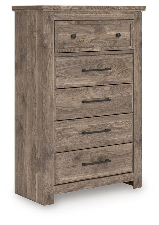Rusticott - Five Drawer Chest - Brown - R&R Furniture Gallery (Fountain Valley, CA)