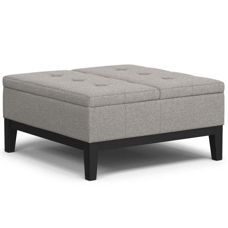 Dover - Multifunctional Lift Top Coffee Table Storage Ottoman - R&R Furniture Gallery (Fountain Valley, CA)