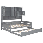 Daybed With All-In-One Cabinet And Shelf - R&R Furniture Gallery (Fountain Valley, CA)