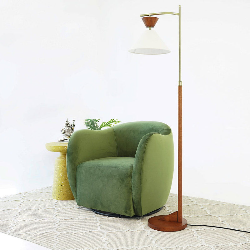 Renee - Swivel Chair - Green - R&R Furniture Gallery (Fountain Valley, CA)