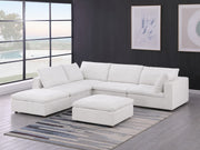 1100 - 6-Piece 3-Seat Sectional (Italian Fabric) - R&R Furniture Gallery (Fountain Valley, CA)