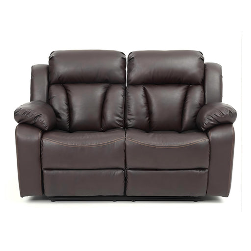 Glory Furniture Daria cozy padded reclining loveseat with plush cushions, perfect for relaxation and comfortable seating.