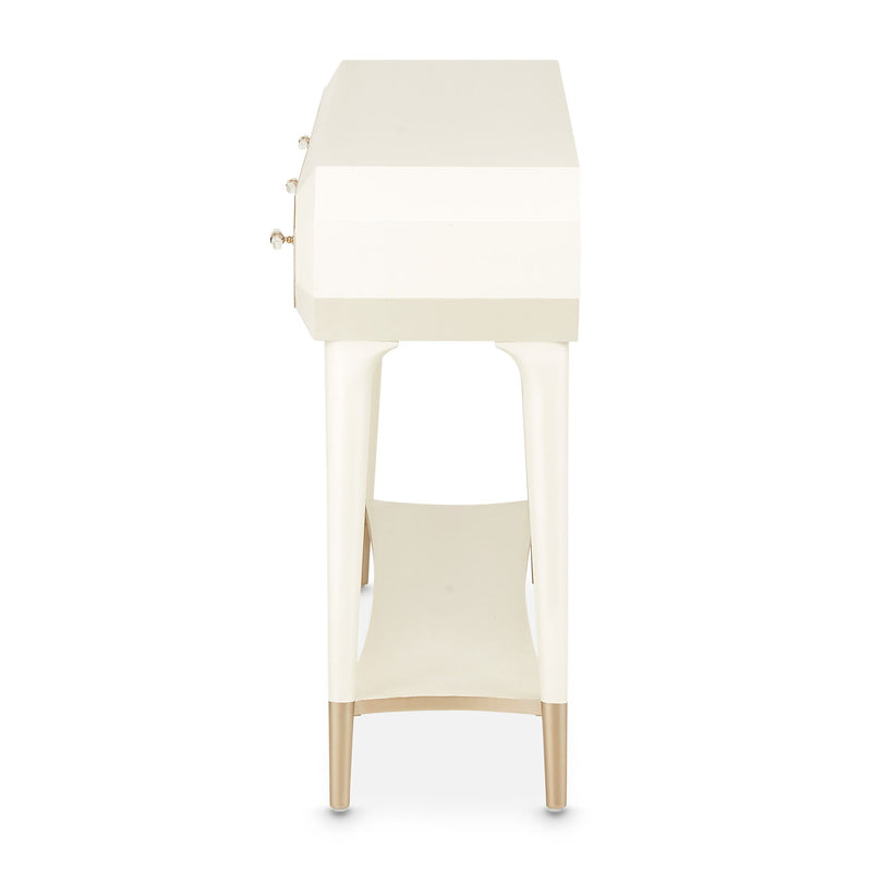 La Rachelle - Console Table - Champagne - R&R Furniture Gallery (Fountain Valley, CA)