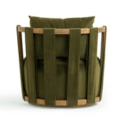 Paolo - Textured Weave Swivel Chair - R&R Furniture Gallery (Fountain Valley, CA)