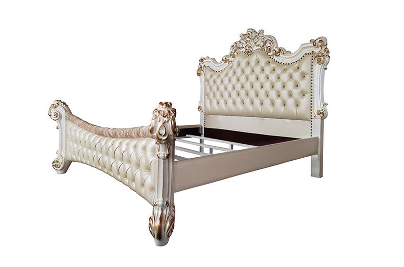 Vendome - Synthetic Upholstered Bed - R&R Furniture Gallery (Fountain Valley, CA)