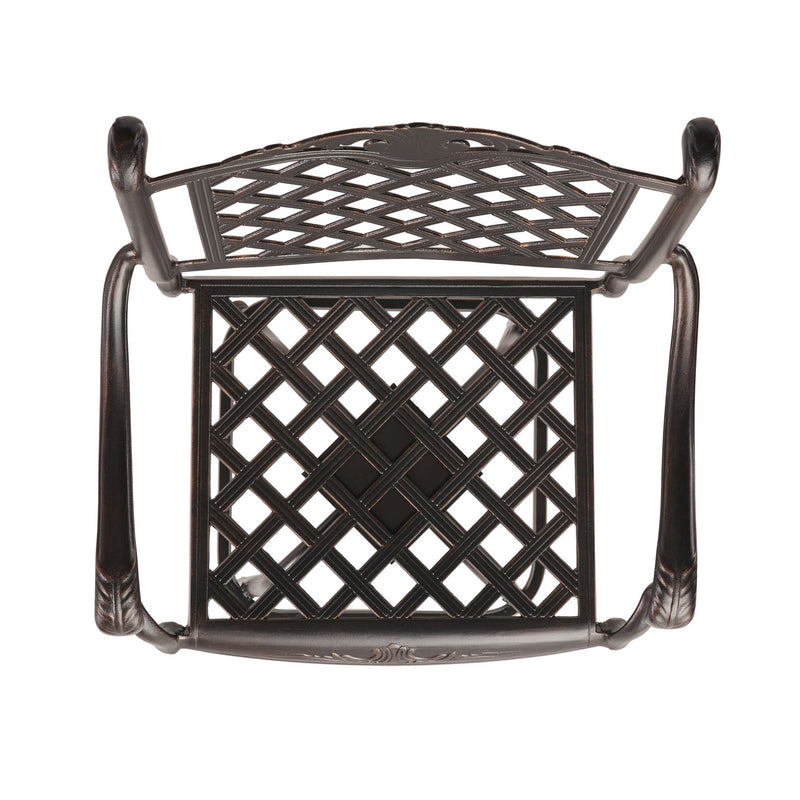 Cast Aluminum Bar Stool - Copper - R&R Furniture Gallery (Fountain Valley, CA)