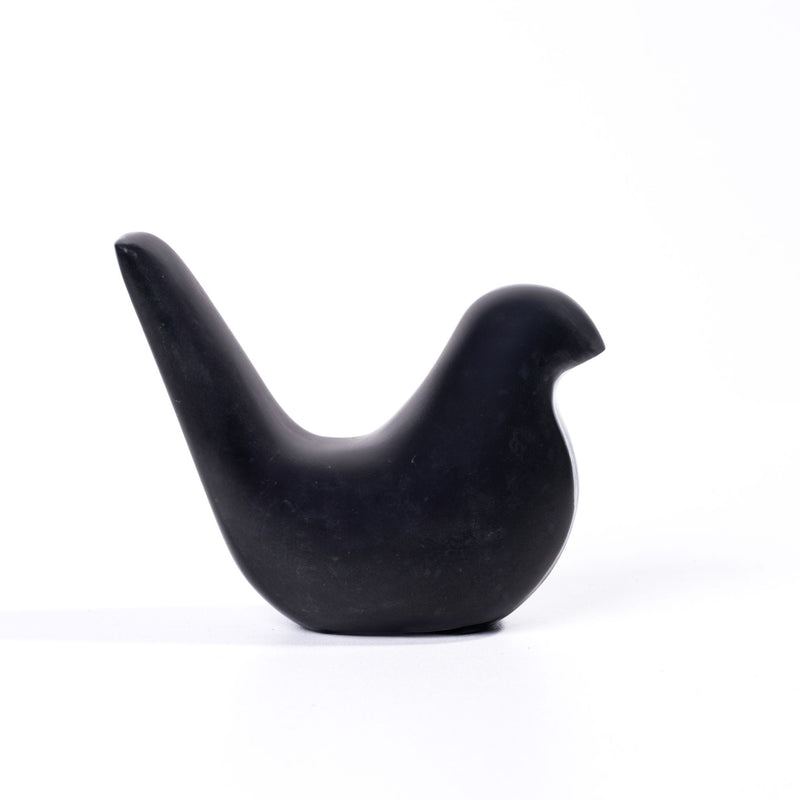 Marble Bird Statue - Black - R&R Furniture Gallery (Fountain Valley, CA)