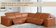 9762 - Power Reclining Sectional - R&R Furniture Gallery (Fountain Valley, CA)