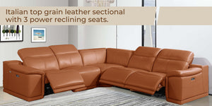 9762 - Power Reclining Sectional - R&R Furniture Gallery (Fountain Valley, CA)