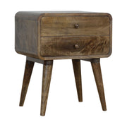 Curved Nightstand - R&R Furniture Gallery (Fountain Valley, CA)