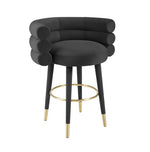 Betty - Velvet Counter Stool - R&R Furniture Gallery (Fountain Valley, CA)