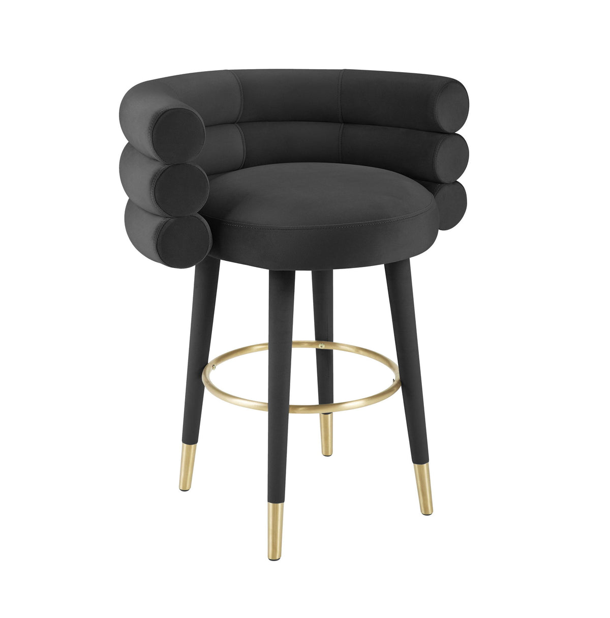 Betty - Velvet Counter Stool - R&R Furniture Gallery (Fountain Valley, CA)