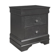 Shaker - Crocodile Metallic Nightstand - R&R Furniture Gallery (Fountain Valley, CA)