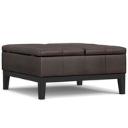 Dover - Multifunctional Lift Top Coffee Table Storage Ottoman - R&R Furniture Gallery (Fountain Valley, CA)