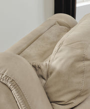 Next-Gen Durapella - Reclining Power Loveseat With Console - R&R Furniture Gallery (Fountain Valley, CA)