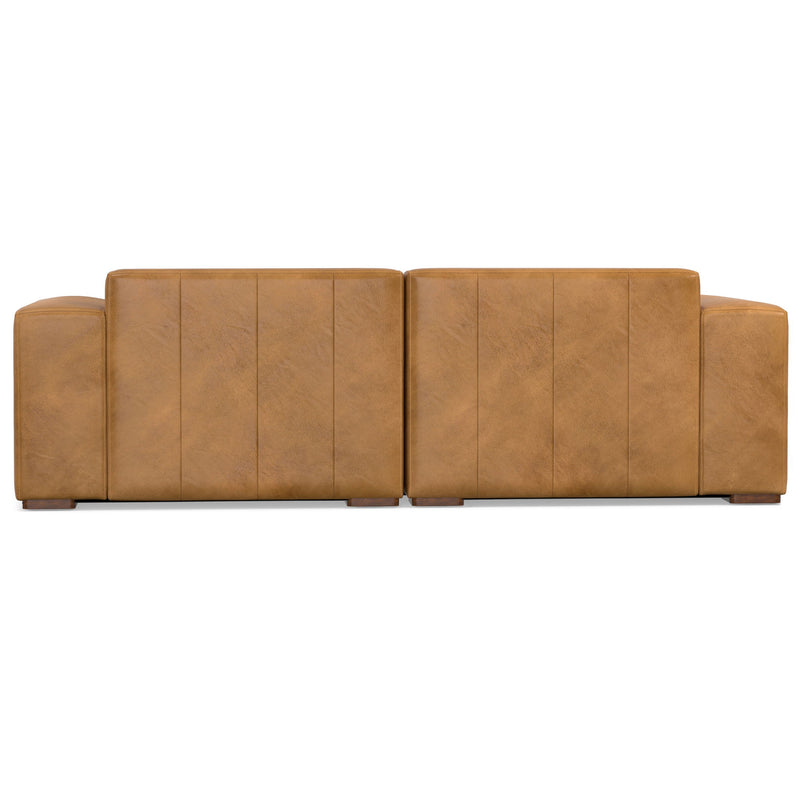 Rex - Handcrafted Sectional Sofa And Ottoman - R&R Furniture Gallery (Fountain Valley, CA)
