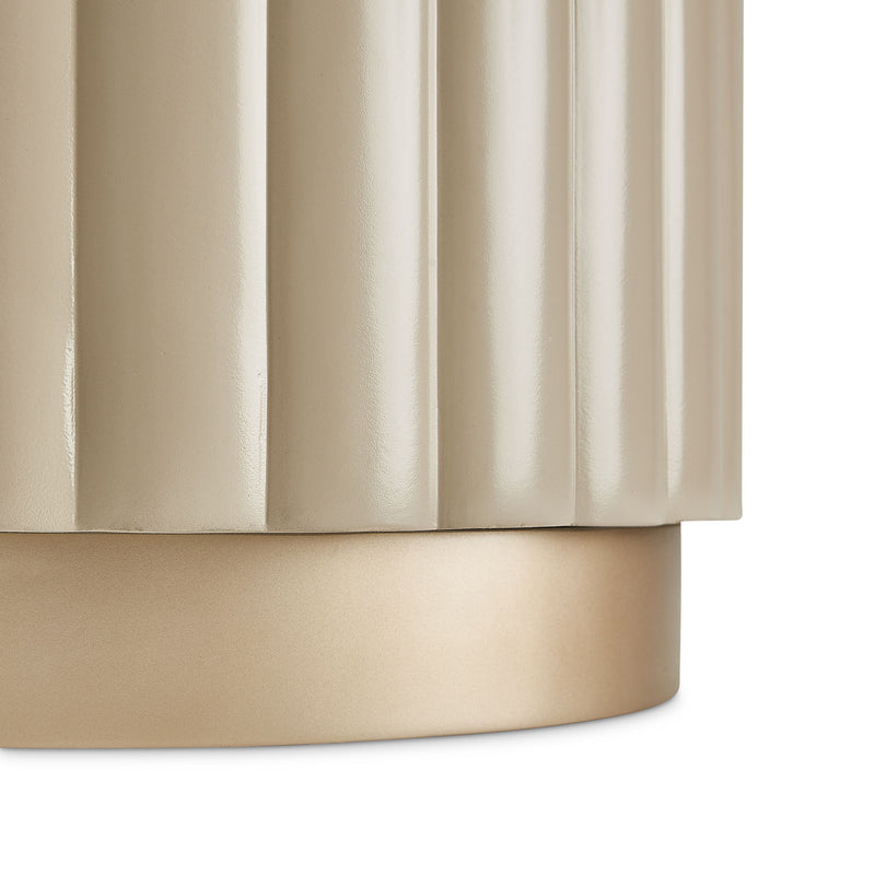 Malibu Crest - Round Dining Table - Chardonnay - R&R Furniture Gallery (Fountain Valley, CA)