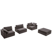 Cecilia - Modular Corner Sectional Modern Sofa - R&R Furniture Gallery (Fountain Valley, CA)