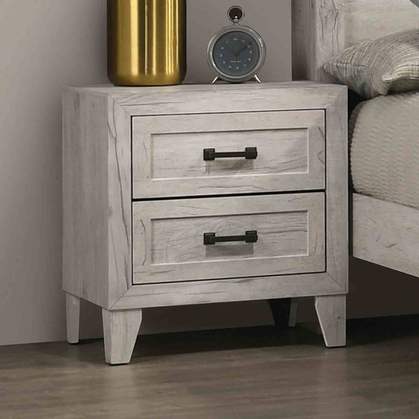 Mysen - Nightstand, White Wash