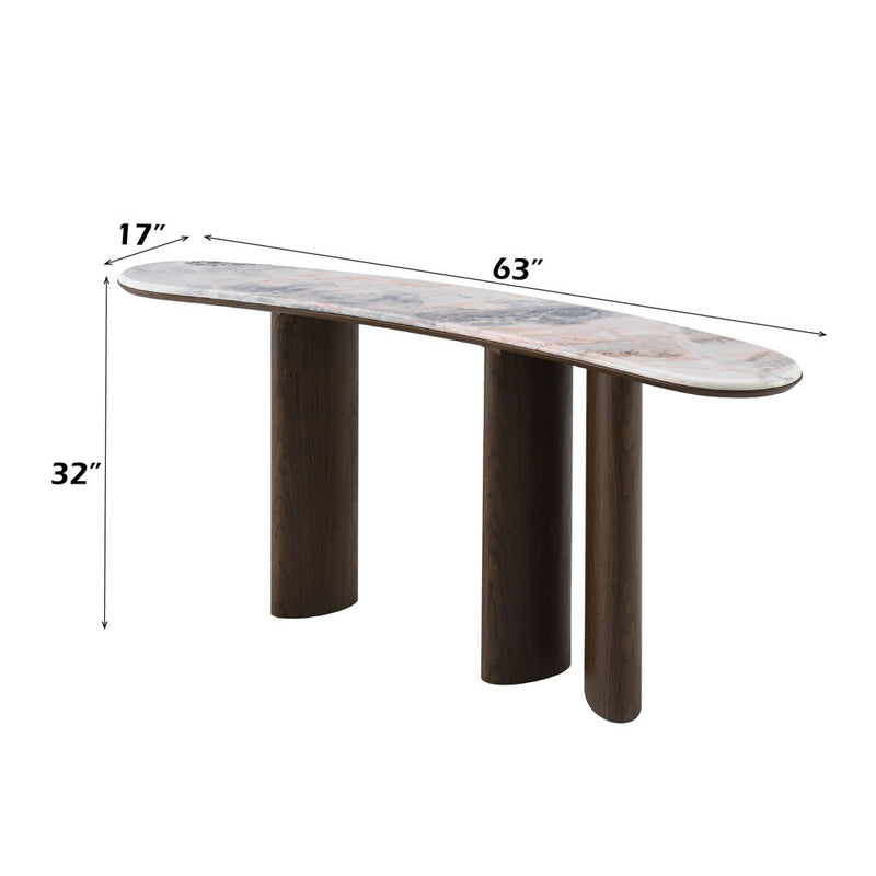 Hanale - Table With Marble Top - R&R Furniture Gallery (Fountain Valley, CA)